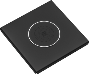 Cassa Bluetooth in acciaio inox nero