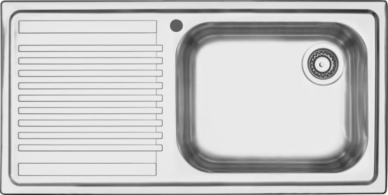 Lavello B_Fast incasso da 100×50