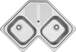 Lavello B_Fast incasso da 83×83